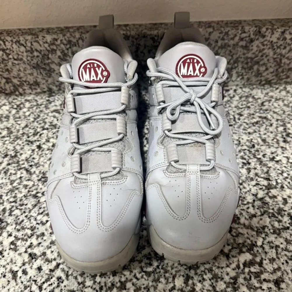 Nike Air Max 2 CB 94 Low Wolf Grey Team Red 917752-002 Men's Size 12 Barkley - Picture 4 of 7